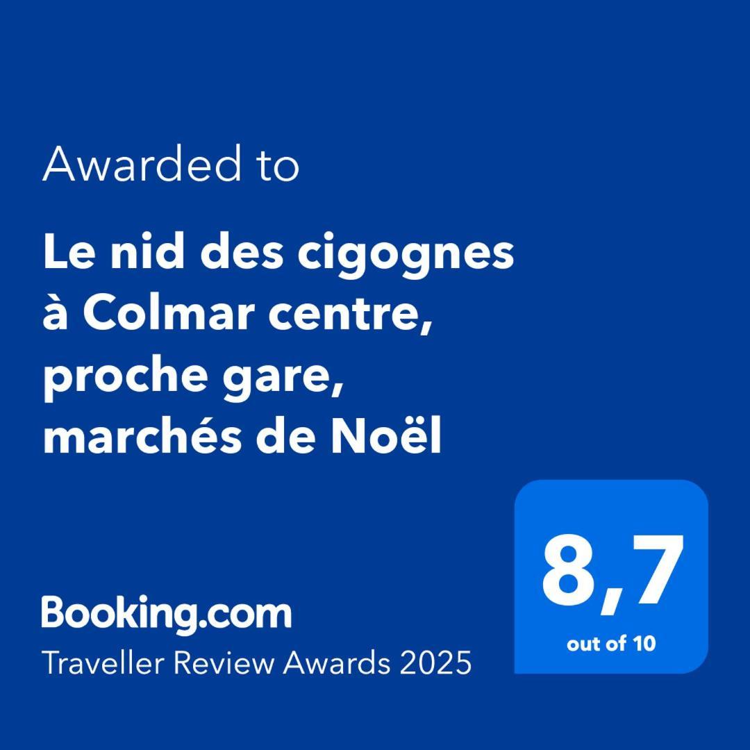 Апартаменти Le Nid Des Cigognes A Colmar Centre, Proche Gare, Marches De Noel Екстер'єр фото